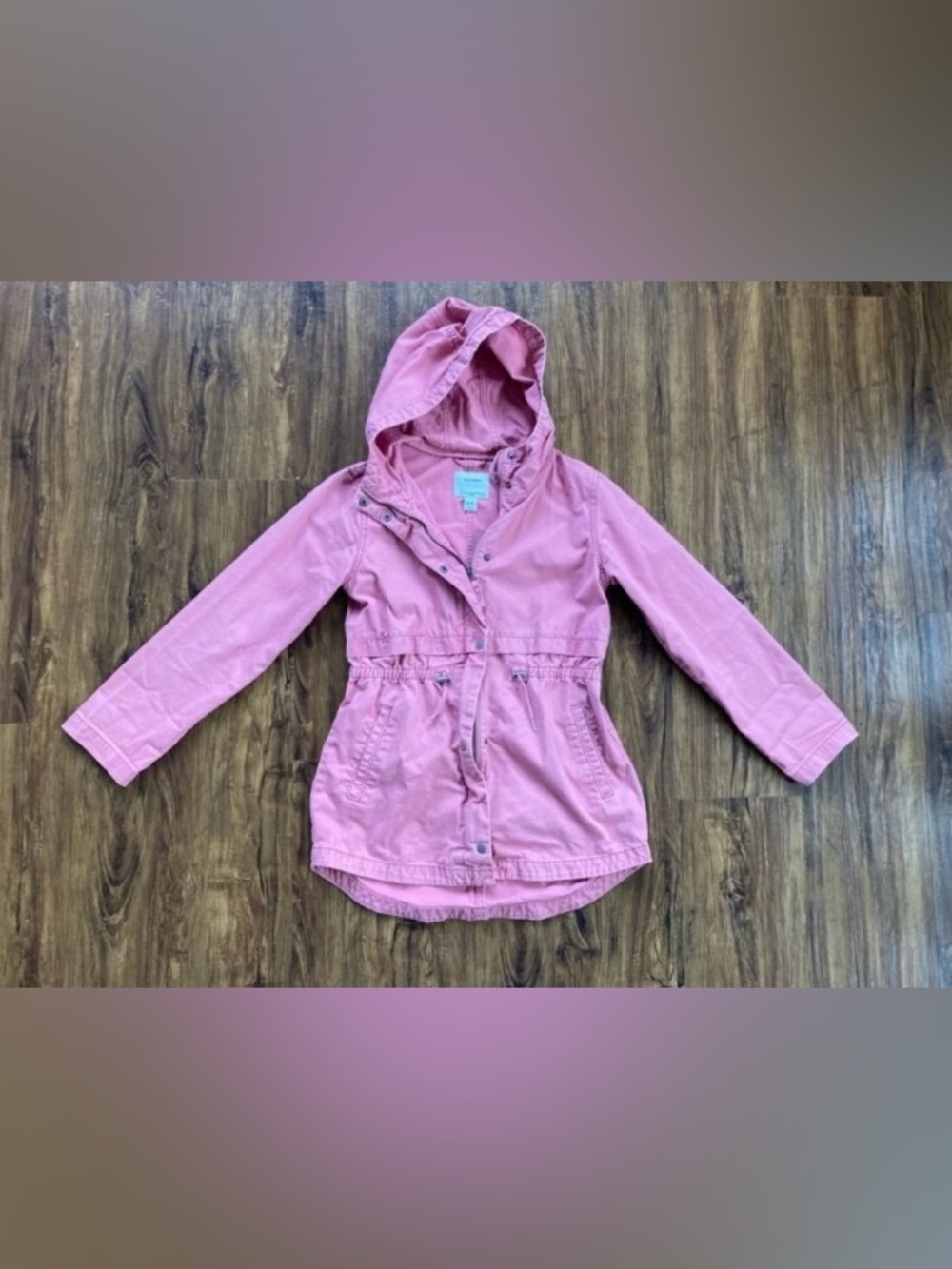 Old Navy Girls' Hooded Anorak Jacket - Pink